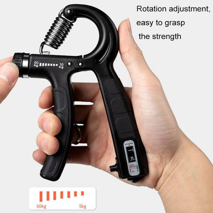 Fitness Exercise Arm Strength Machine Puller Finger Grip Strength Machine Adjustable-Black-garmade.com