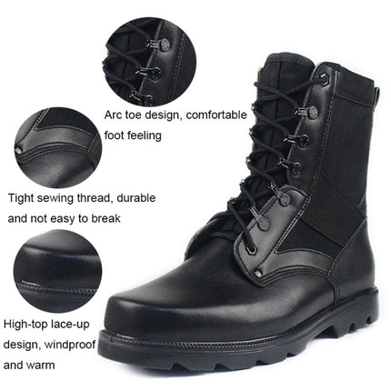 07-005 Winter Outdoor Sports Mountaineering Non-slip Warm Boots, Spec: Steel Toe(41)-garmade.com