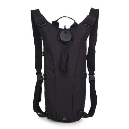 3L Outdoor Cycling Mountaineering Water Bag Duffel Backpack(Black)-garmade.com