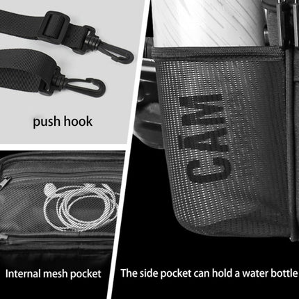 Wheel UP 4.5L Multifunctional Bicycle Front Bag ,Style: Folding Section Black-garmade.com