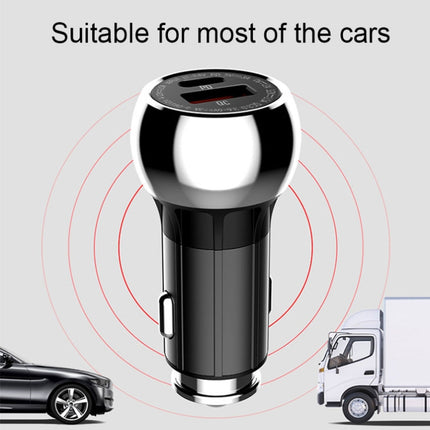 LDNIO C1 36W PD + QC 3.0 Car Fast Charger High Power Smart USB Car Charger with Micro USB Cable-garmade.com