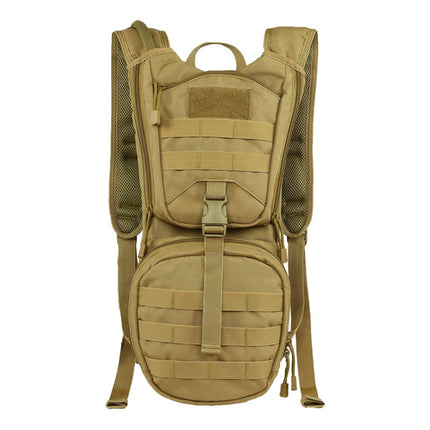 Outdoor Sports Cycling Water Bag Multifunctional Backpack, Color: Khaki-garmade.com