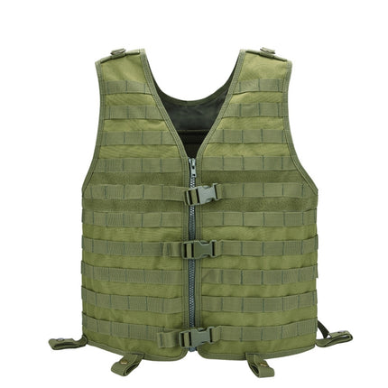 Outdoor Sports Multifunctional Field Protection Vest, Color: Green(Free Size)-garmade.com
