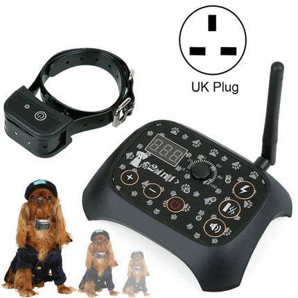TF68 2-in-1 Dog Trainer Outdoor Electronic Wireless Fence With Collar UK Plug-garmade.com