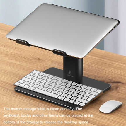 SSKY P20 Portable Aluminum Alloy Lifting And Raising Laptop Support(Black)-garmade.com