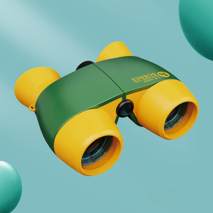HD Eye Protection Outdoor Portable Binoculars For Children(Jungle Green)-garmade.com