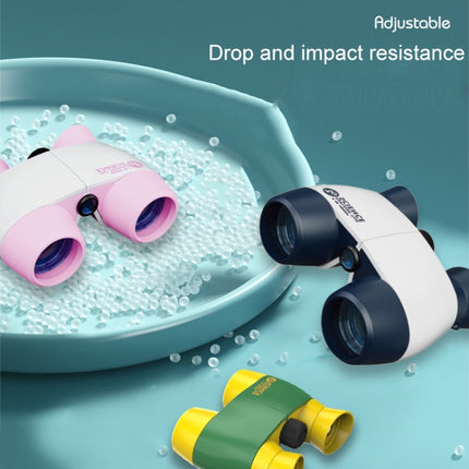 HD Eye Protection Outdoor Portable Binoculars For Children(Lake Blue Grey)-garmade.com