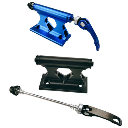 Bicycle Luggage Rack Front Fork Quickly Remove Fixed Clip, Color: RC02 Blue-garmade.com