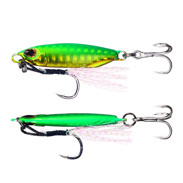 2 PCS HENGJIA Shore Casting Lead Fish Long-distance Casting Sinker Double Hook Lure, Size: 32g(1)-garmade.com