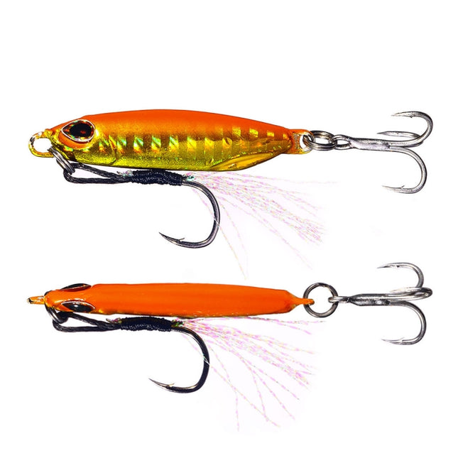 2 PCS HENGJIA Shore Casting Lead Fish Long-distance Casting Sinker Double Hook Lure, Size: 32g(2)-garmade.com