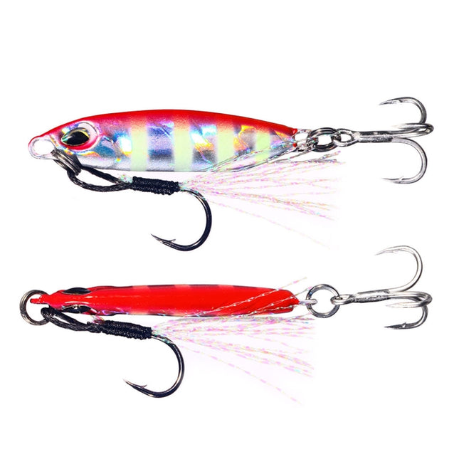 2 PCS HENGJIA Shore Casting Lead Fish Long-distance Casting Sinker Double Hook Lure, Size: 32g(3)-garmade.com
