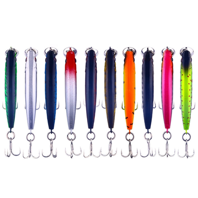 HENGJIA MI215 Submerged Mino Long-distance Casting Lure, Size: 5.5cm 5.5g(10 Color)-garmade.com