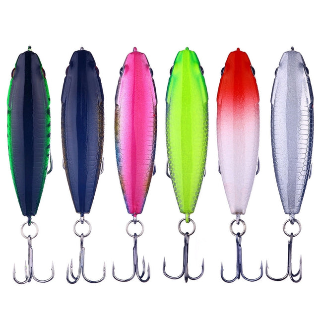 HENGJIA PE041 Long-distance Casting Floating Lead False Lure, Size: 6cm 6.5g(6 Color)-garmade.com
