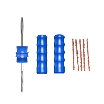 BIKERSAY BT056 Bicycle Fork Drill Bit Vacuum Tire Repair Tool(Blue)-garmade.com