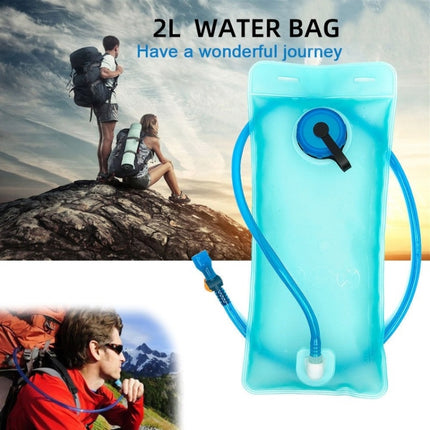 2L Outdoor Drinking Water Bag Environmental Protection Sports Riding Folding Water Bag(Printed)-garmade.com
