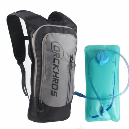 DRCKHROS DH116 Outdoor Cycling Sports Water Bag Backpack, Color: Gray+Water Bag-garmade.com