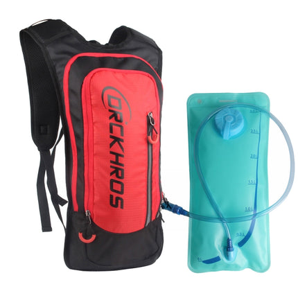 DRCKHROS DH116 Outdoor Cycling Sports Water Bag Backpack, Color: Red+Water Bag-garmade.com