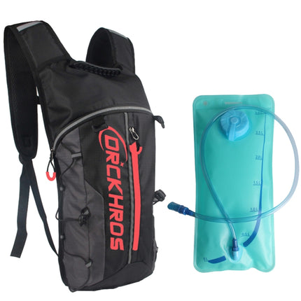 DRCKHROS DH115 Outdoor Running Sports Cycling Water Bag Backpack, Color: Black Red+Water Bag-garmade.com