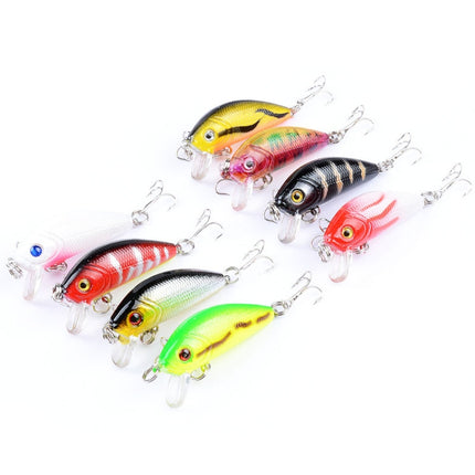 5 PCS M0081 5cm 3.6g Bionic Lure Mino Plastic Hard Lure(1)-garmade.com