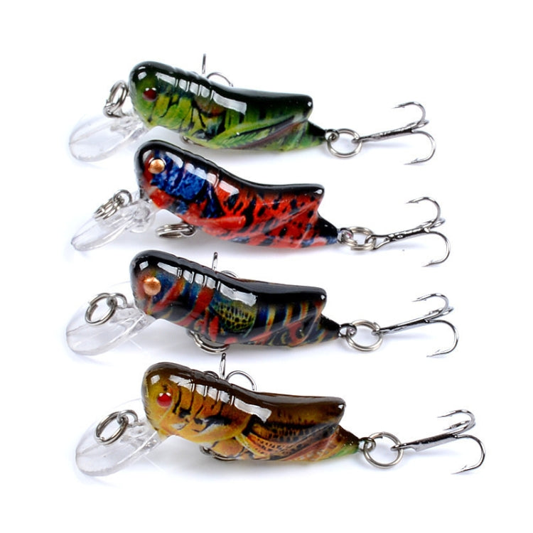 LB119 Insect Grasshopper Bionic Bait Painted Plastic Hard Bait(2) – Garmade