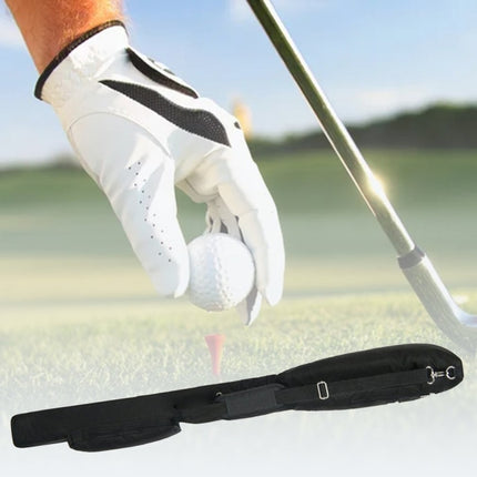 GD-226 Portable Nylon Golf Bag Golf Accessories Supplies(Black)-garmade.com