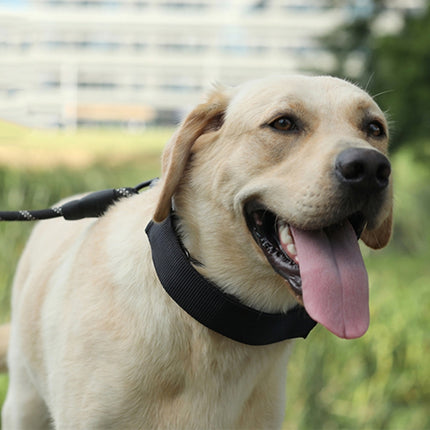 Cloth Tape Paste Detachable Training Stimulation Dog Collar, Size: XL 4.0mm x 60cm(Ordinary)-garmade.com
