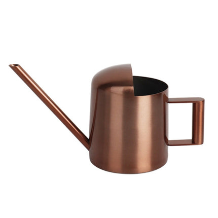 300ML Stainless Steel Watering Can with Long Spout(Bronze)-garmade.com