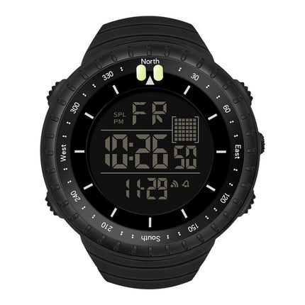 SYNOKE 9648-B Men Outdoor Waterproof Luminous Sports Electronic Watch(Black)-garmade.com