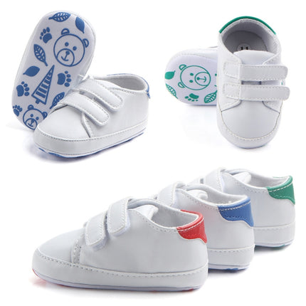 D0735 PU Leather Soft Soled Slip-On Baby Walking Shoes, Size: 11cm(Redtail)-garmade.com