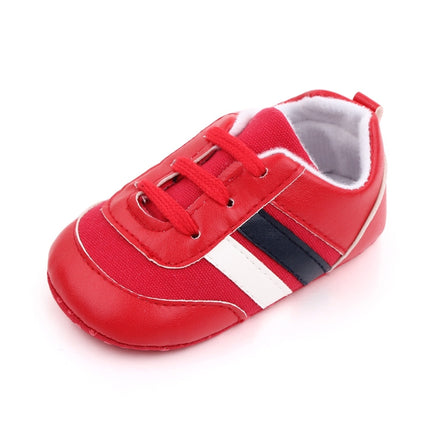 D2566 Soft Soled Non-slip Baby Walking Shoes, Size: 11cm(Red)-garmade.com