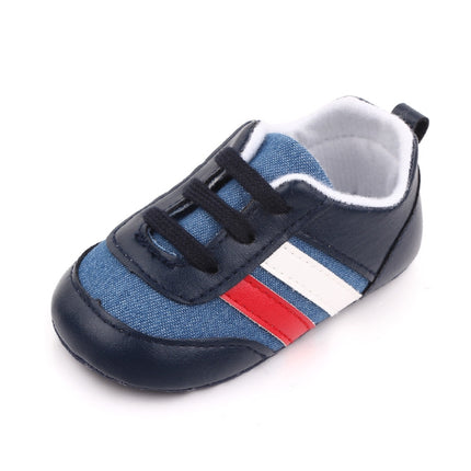 D2566 Soft Soled Non-slip Baby Walking Shoes, Size: 11cm(Blue)-garmade.com