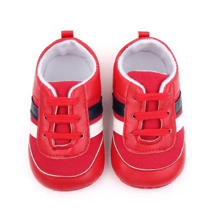 D2566 Soft Soled Non-slip Baby Walking Shoes, Size: 12cm(Red)-garmade.com