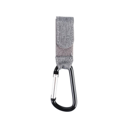Stroller Wear-Resistant Non-Slip Aluminium Climbing Buckle Hooks(Gray Snowflake)-garmade.com