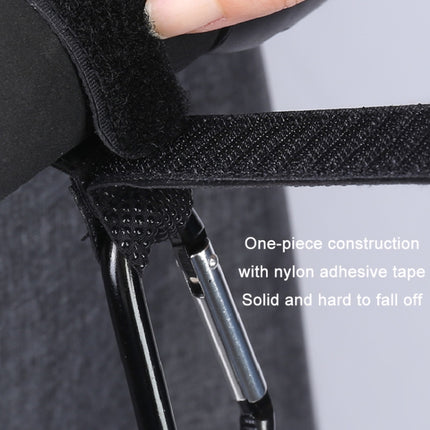 Stroller Wear-Resistant Non-Slip Aluminium Climbing Buckle Hooks(Gray Snowflake)-garmade.com