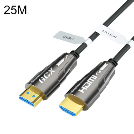HDMI 2.0 Male To HDMI 2.0 Male 4K HD Active Optical Cable, Cable Length: 25m-garmade.com