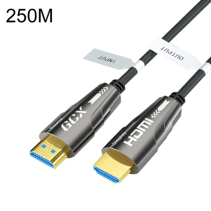 HDMI 2.0 Male To HDMI 2.0 Male 4K HD Active Optical Cable, Cable Length: 250m-garmade.com