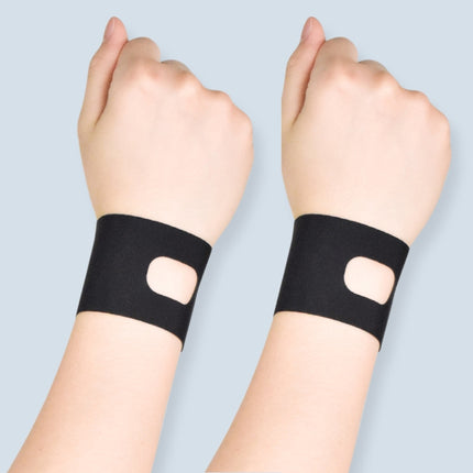 1 Pair EADEN Sports Wrist Guard Thin Yoga Sprains Recovery Wrist Cover, Size: S(Black)-garmade.com