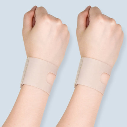 1 Pair EADEN Sports Wrist Guard Thin Yoga Sprains Recovery Wrist Cover, Size: S(Skin Color)-garmade.com