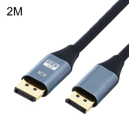 DP1.4 Version 8K DisplayPort Male to Male Electric Graphics Card HD Cable, Length: 2m-garmade.com