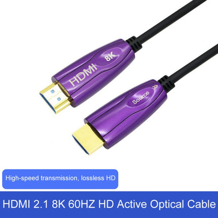 HDMI 2.1 8K 60HZ HD Active Optical Cable Computer Screen Conversion Line, Cable Length: 3m-garmade.com