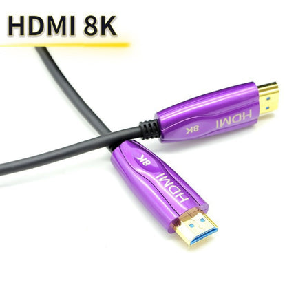 HDMI 2.1 8K 60HZ HD Active Optical Cable Computer Screen Conversion Line, Cable Length: 25m-garmade.com