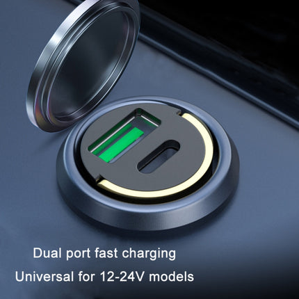 100W Car Mini USB Fast Charging Mobile Phone Charger-garmade.com