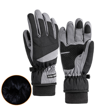 HLINTRANGE 061 Skiing Warm Gloves Sports Riding Waterproof Touch Screen Gloves, Size: M(Flexible)-garmade.com