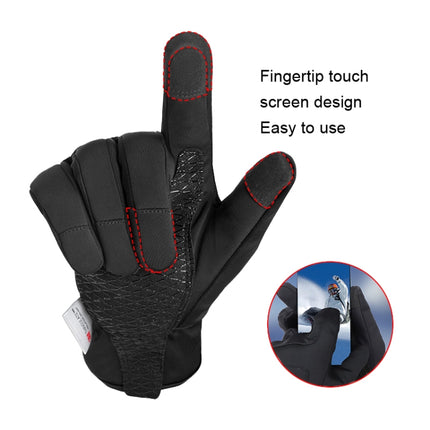 A030 Winter Skiing Glove Riding Sports Touch Screen Keep Warm Gloves, Size: XL(Black)-garmade.com