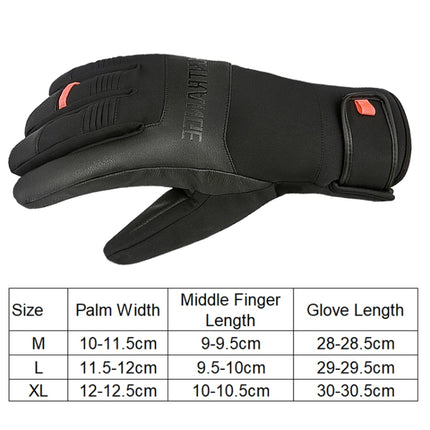 HUNTRANGE A055 Waterproof Riding Sports Touch Screen Keep Warm Gloves, Size: XL(Black)-garmade.com