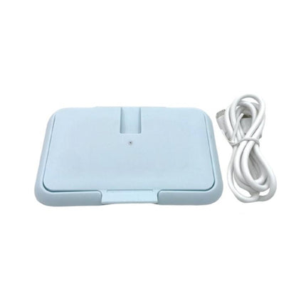 Home Car Portable USB Wet Towel Heater(Light Blue)-garmade.com