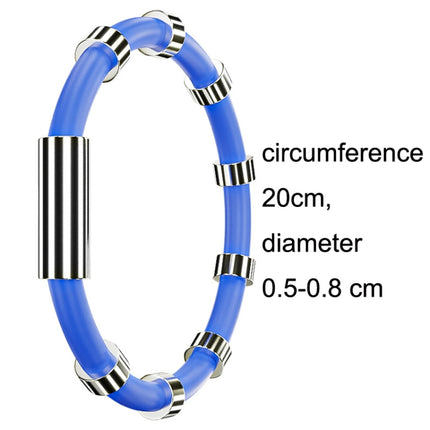 ZD-06 Wireless Silicone Anti-Static Bracelet Sports Bracelet(White)-garmade.com