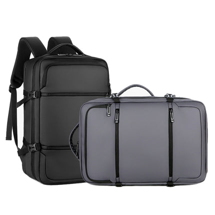 OUMANTU 2026 Men Business Computer Backpack Large Capacity Outdoor Bag(Gray)-garmade.com