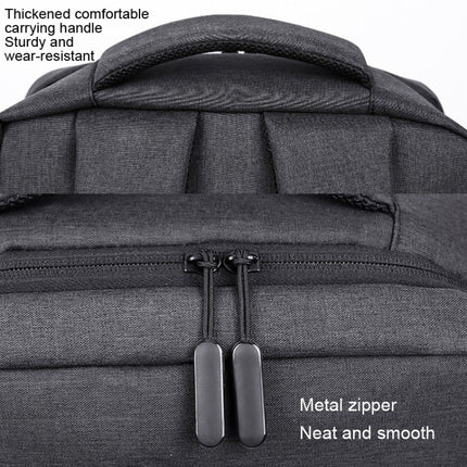 OUMANTU 9002-1 Shoulder Bag Laptop Computer Backpack(Gray)-garmade.com