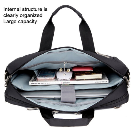 OUMANTU 2012-2 Multifunction Business Computer Bag Nylon Backpack(Black)-garmade.com